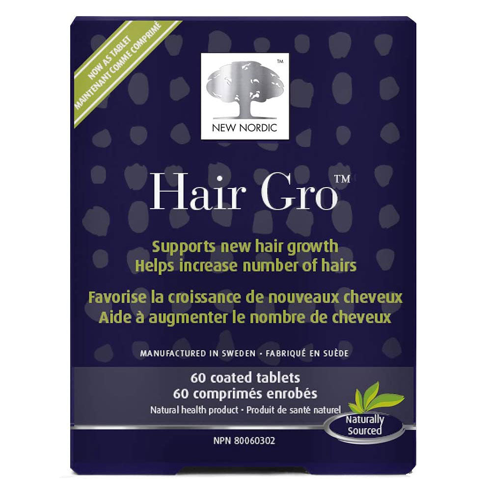 NEW NORDIC Hair Gro 60 Tablets