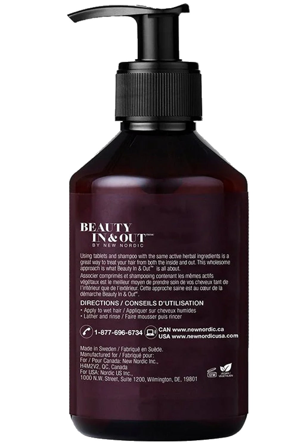 NEW NORDIC Hair Volume Shampoo 250 ml