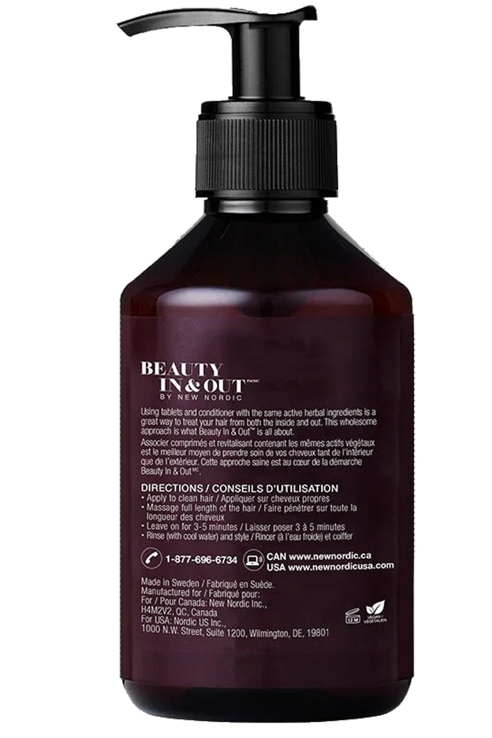 NEW NORDIC Hair Volume Conditioner 250 ml