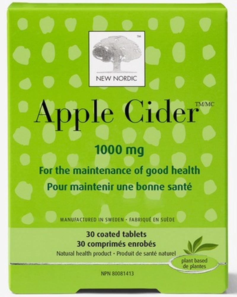 NEW NORDIC Apple Cider Vinegar 1000 30 Tabs