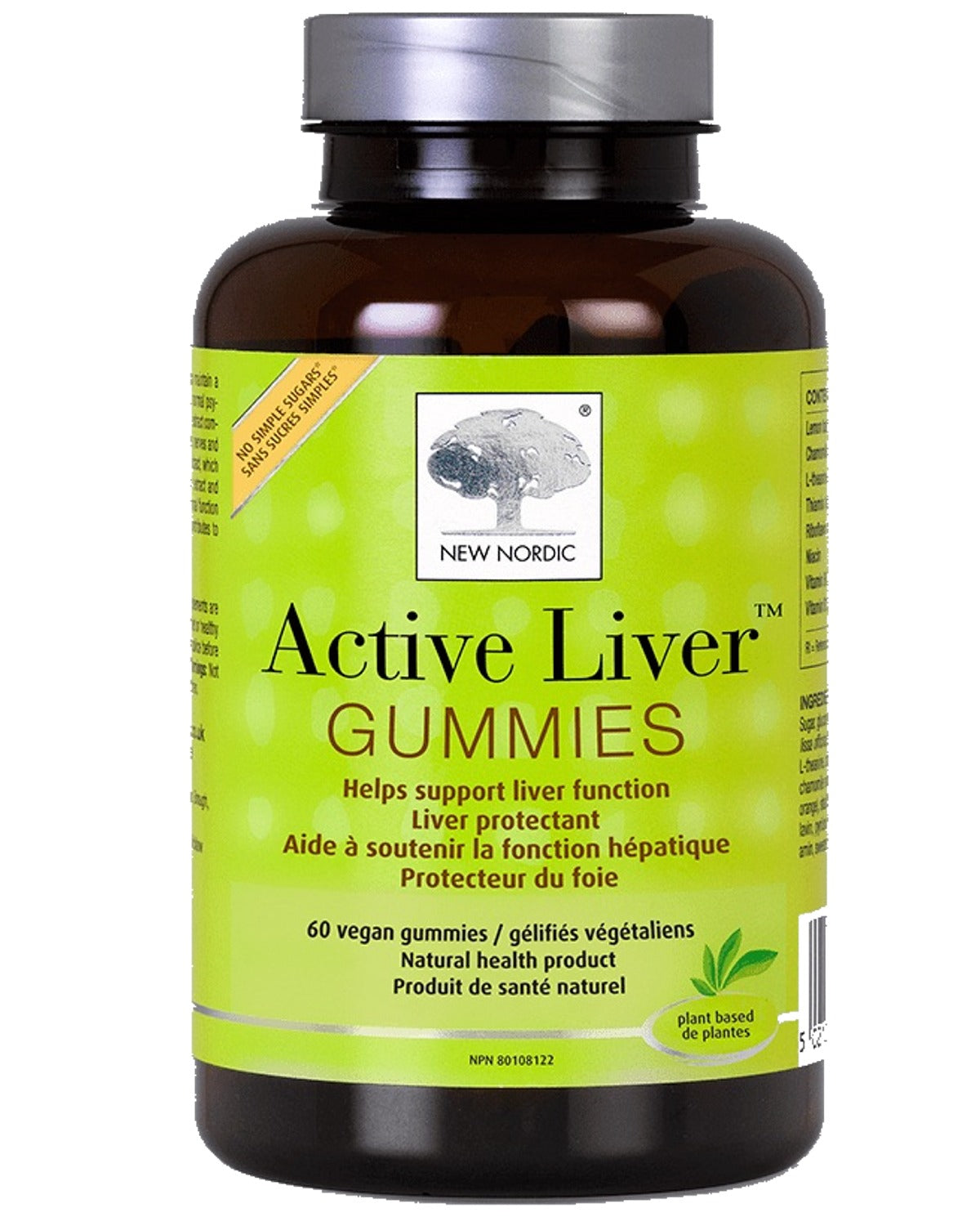 NEW NORDIC Active Liver Gummies 60 Gummies