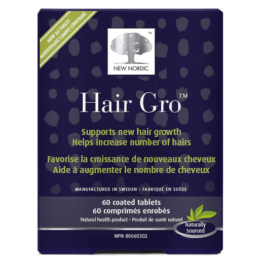 NEW NORDIC Hair Gro 60 Tablets