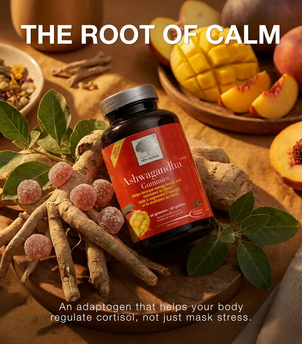 NEW NORDIC Ashwagandha 60 Gummies