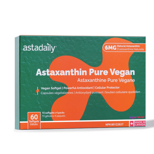 ASTADAILY Astaxanthin Pure Vegan (6 mg)