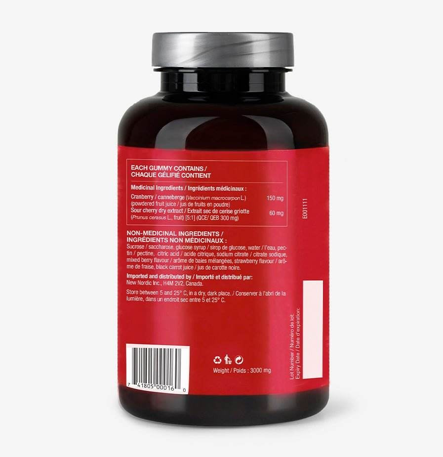 NEW NORDIC Cran Berry Vegan Gummies 60 Gummies