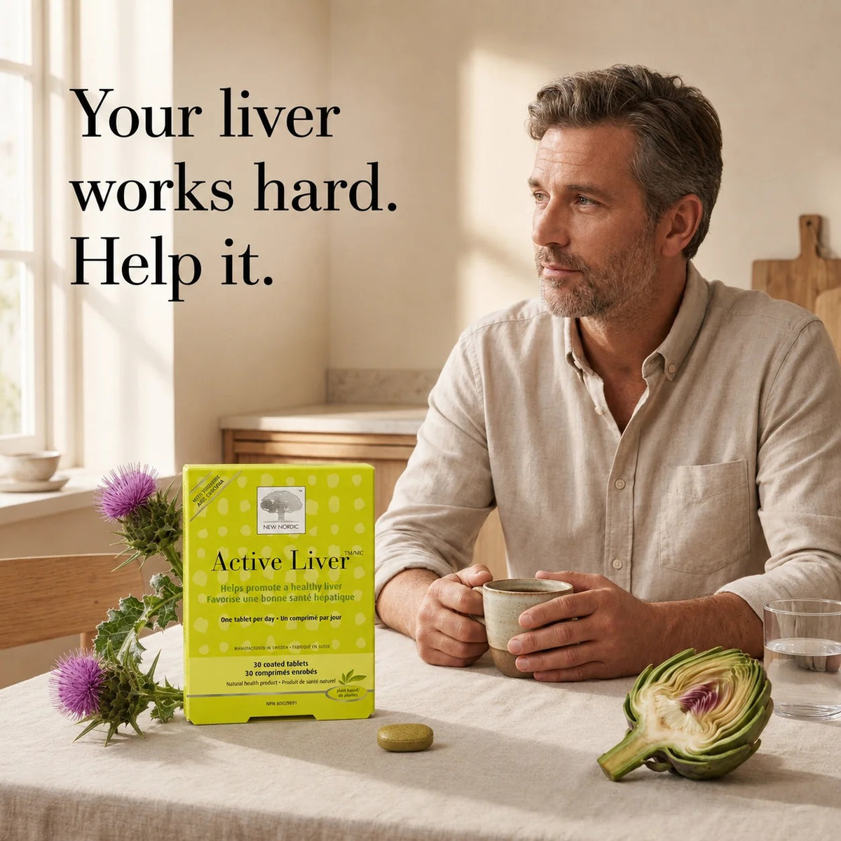 NEW NORDIC Active Liver 30 Tablets
