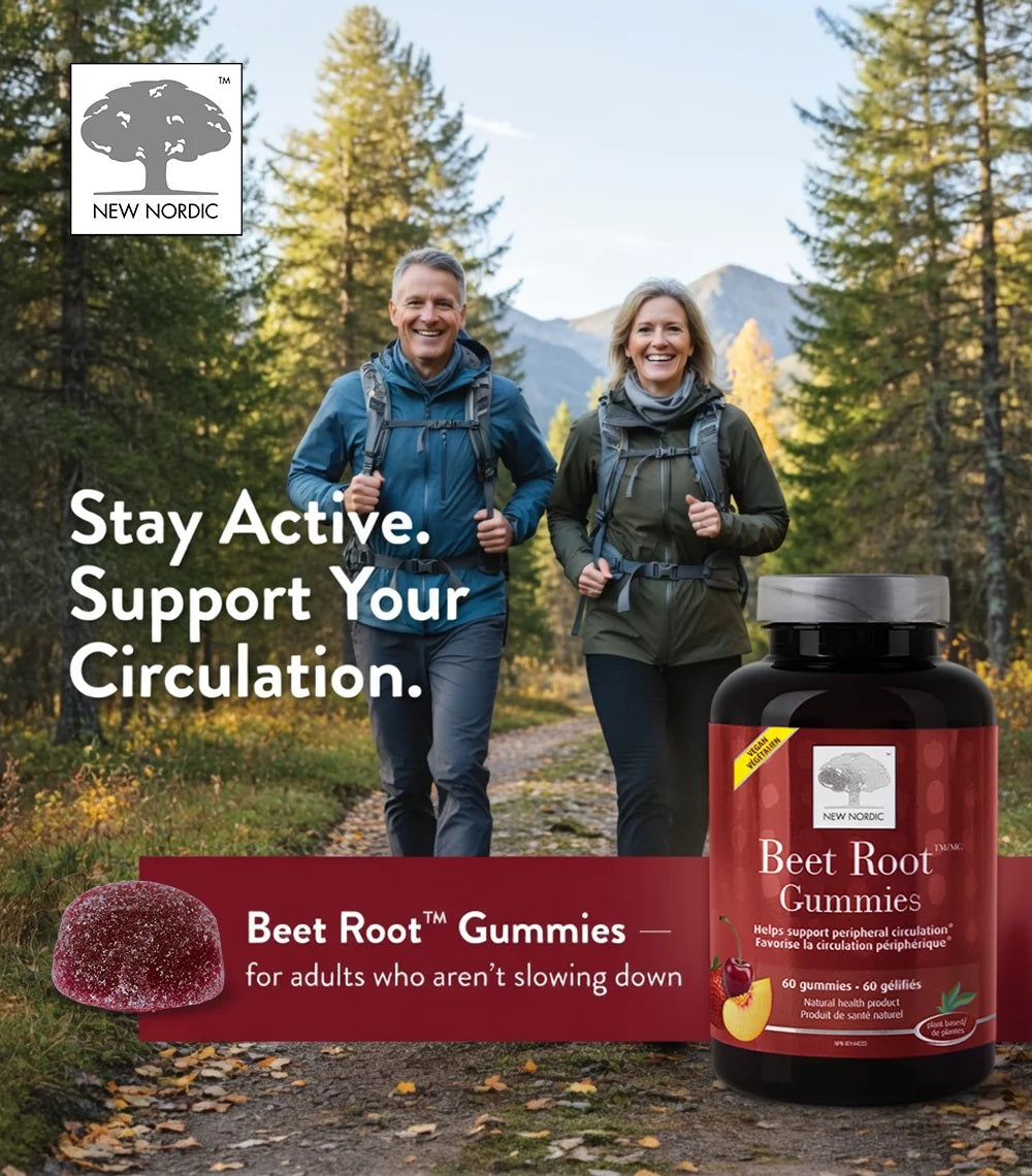NEW NORDIC Beet Root Gummies 60 Gummies