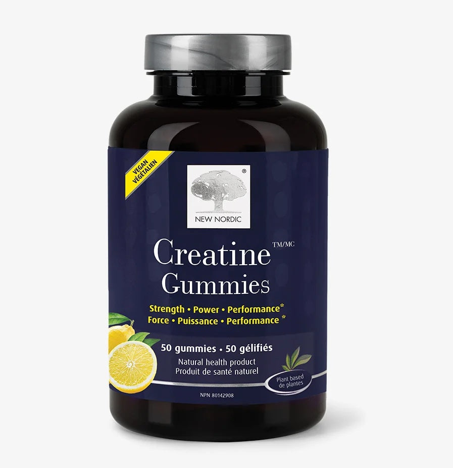NEW NORDIC Creatine Gummies 60 Gummies