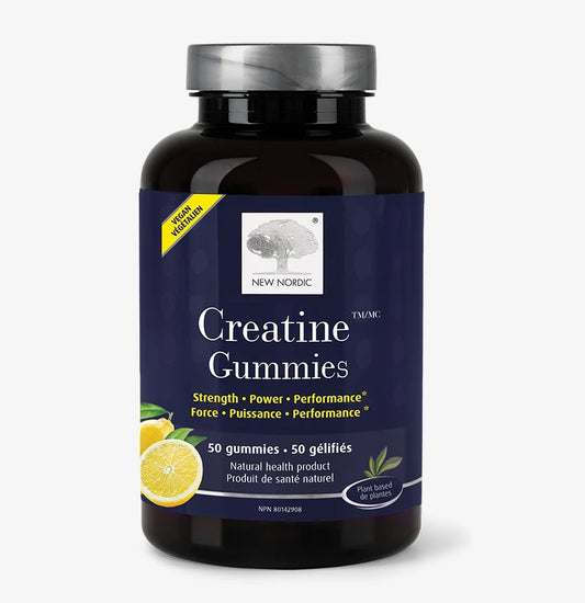 NEW NORDIC Creatine Gummies 60 Gummies