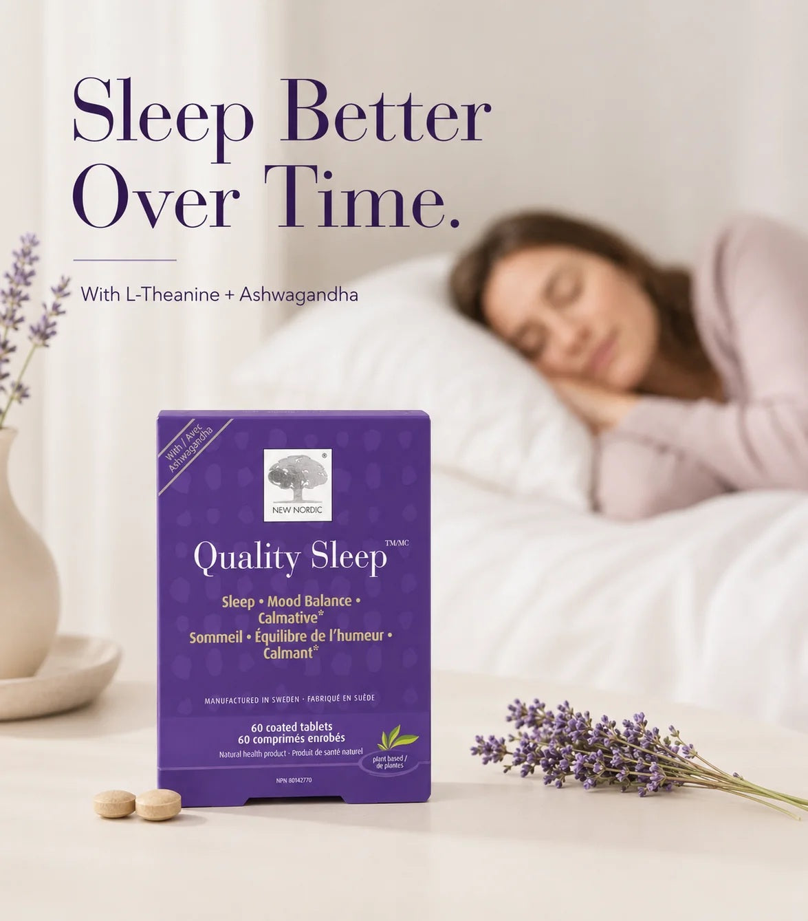 NEW NORDIC Quality Sleep 60 Tablets