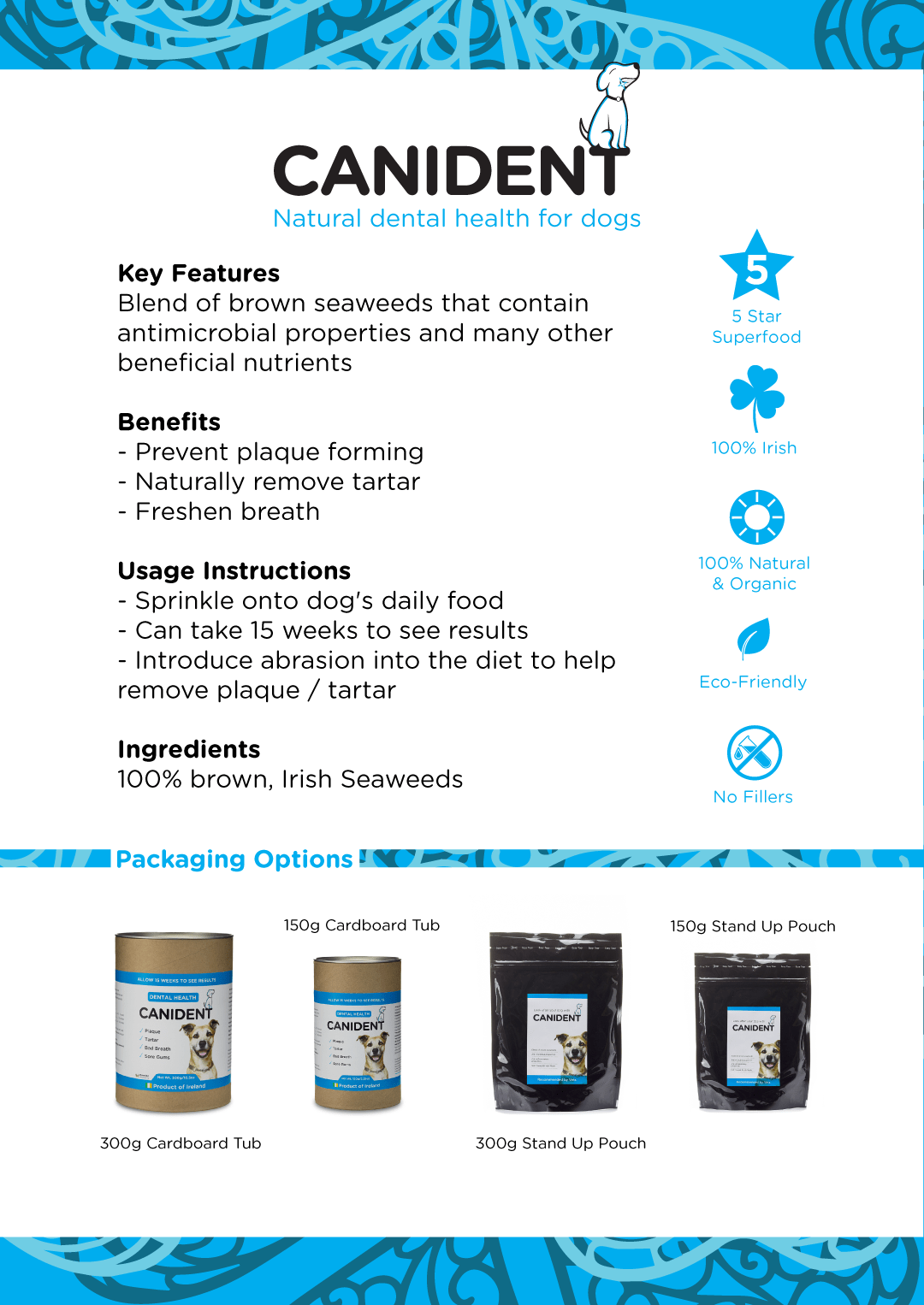 SEAWEED FOR DOGS Canident