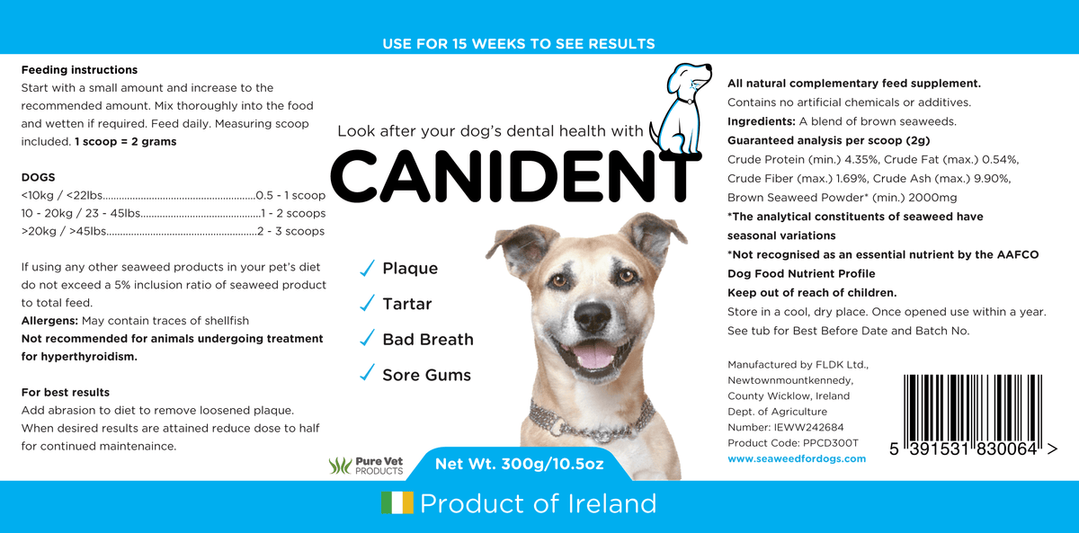 SEAWEED FOR DOGS Canident