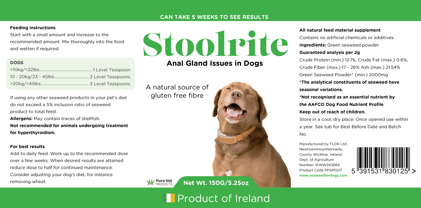 SEAWEED FOR DOGS Stoolrite