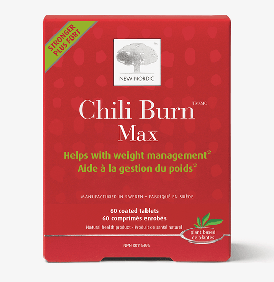 NEW NORDIC Chili Burn Max 60 tabs